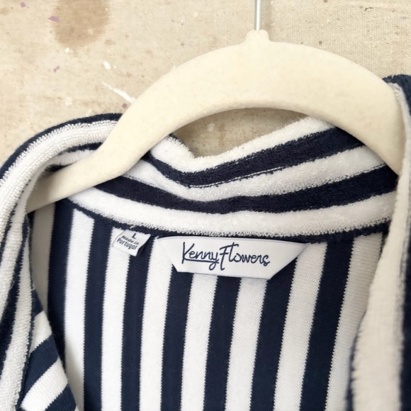 Kenny Flowers Nauti by Nature Terry Button Down Shirt - Picture 3 of 5